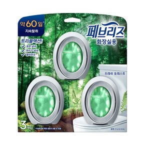 페브리즈 비치형 화장실용 프레쉬 포레스트 6.3ml 3입