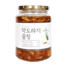 약도라지꿀청 500g/꿀함량 50%/도라지차 국내산