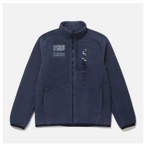 남녀공용 [SPAIN SKI] 우븐 패치 헤비 본딩 플리스 자켓 SP421SKTO1NAVY