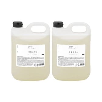 생활공작소 대용량 주방세제 4L x 2개 / (쌀뜨물/자몽/바질 택1)