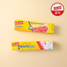 매직랩 홀리데이 에디션 1개+늘어나는 매직백 냉장대형(15매)