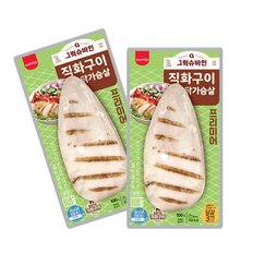 삼립 그릭슈바인 직화구이 닭가슴살 오리지널 100g x20개 한박스