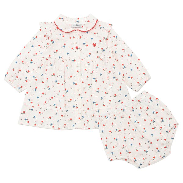 [여주점] [오프라벨 여주점] 블루독베이비 (IV) 미니튤립원피스 (45113-400-01)