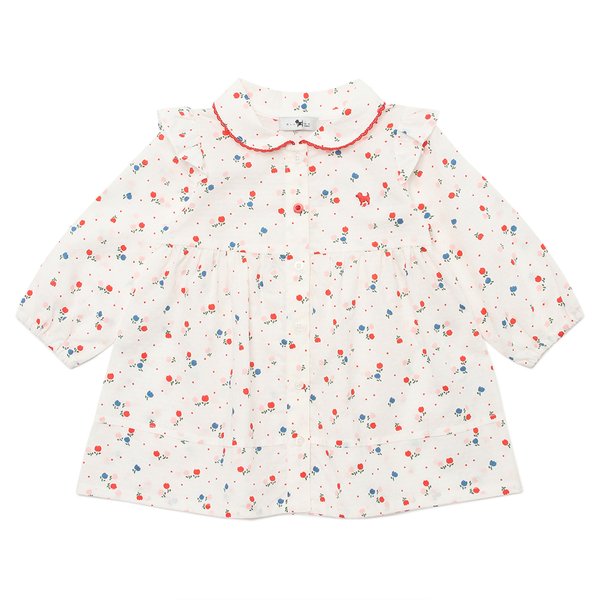 [여주점] [오프라벨 여주점] 블루독베이비 (IV) 미니튤립원피스 (45113-400-01)