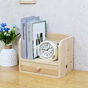 두리코 삼나무 원목 원서랍 책꽂이 책상소품 원목책꽂이