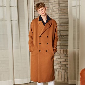 MANNISH OVERSIZE DOUBLE COAT_DARK BEIGE (1867795GA)