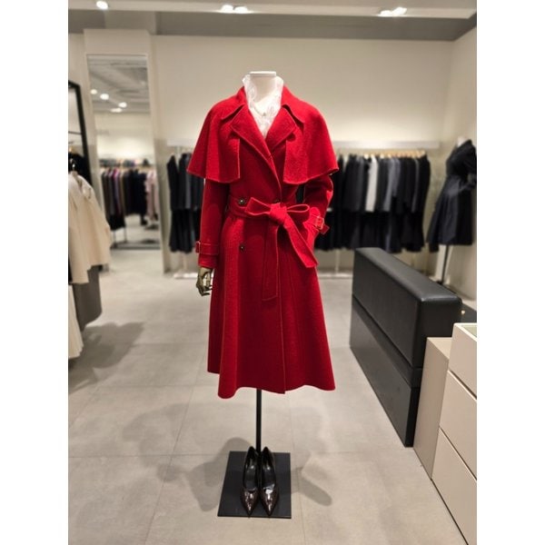 [파주점] 울 캐시미어 디터처블 케이프 핸드메이드 코트 JRAA0CTC43