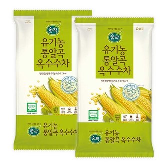  샘표 순작 통알곡 옥수수차 1KG 2개