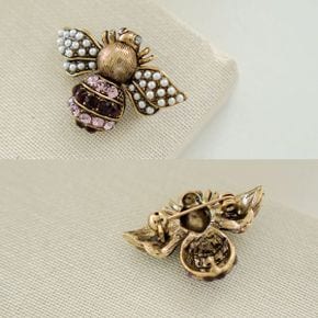 A41959 엔틱 여왕벌 핀브로치 엄마옷 엄마선물_P325569097