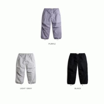 후아유 공용 파라슈트 팬츠 Cotton Nylon Parachute Pants_A WHTAE2332U