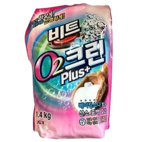 비트 O2 크린 플러스 세탁 표백제 1.4kg