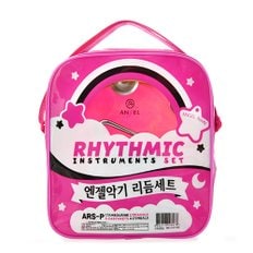  엔젤 리듬세트 (탬버린+트라이앵글+캐스터넷츠+심벌즈) ARS-P분 색상-핑크