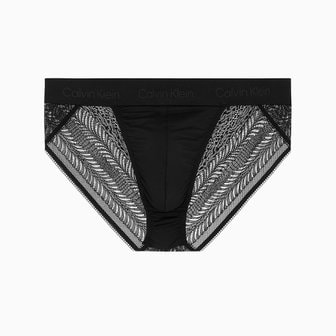 Calvin Klein Underwear 남성 미니멀리스트 마이크로 싱글스 힙브리프 NB3857-UB1