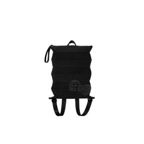 Lucky Pleats Knit Backpack S Hello Kitty Ribbon Rich Black