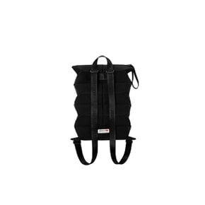 Lucky Pleats Knit Backpack S Hello Kitty Ribbon Rich Black