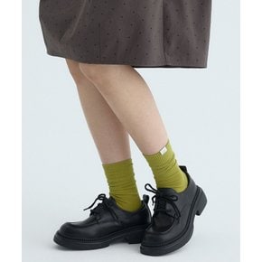 CBFUWAS100OL 우먼 스퀘어 로고 삭스 올리브 5978640