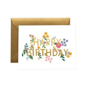 [Rifle Paper Co.] Wildwood Birthday Card