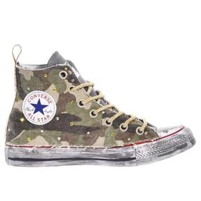 스니커즈 3134 CONVERSE CAMO SPARK Gold