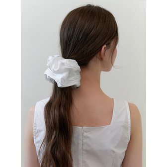 카인더베이비 meringue silky scrunch - white