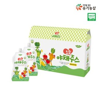 텐바이텐 초록한입 하루 야채주스 건강음료 100ml 21포 1박스