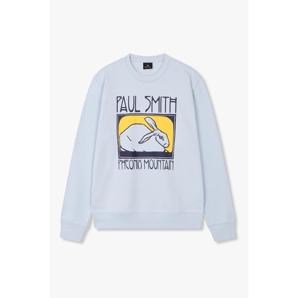 [PS PAUL SMITH] 애니멀 프린트 코튼 맨투맨 5735327013000