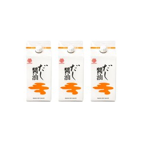 카마다 다시 간장 쇼유 200ml3개 일본