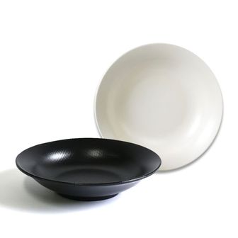오너클랜 멜라민 짜장면 그릇 면그릇 덮밥그릇 22.4cm 7호 크림