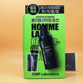 차앤박CNP 옴므랩 리차징 로션 100mL 기획세트+토너31mL+클렌징폼50mL 증정