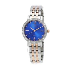 5044304 Citizen Quartz Crystal Blue Dial Two-Tone Ladies Watch