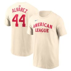 [해외] 1067550 나이키 MLB Yordan Alvarez American League 2024 MLB AllStar Game Cream