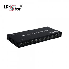 LANstar 8x1 KVM HDMI멀티뷰어 화면분할기 (LS-M8TS)