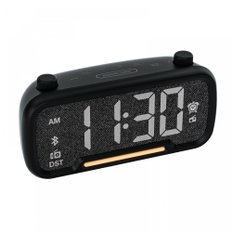 알람 시계 블루투스 스피커 FM 라디오 포함 시계 디지털 시각 표시