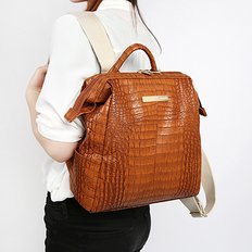 [모노폴리]OFFICE LEATHER WIRE BACKPACK MINI