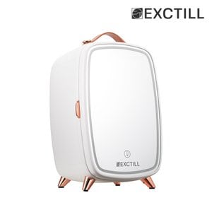 엑틸 저소음 6L 미니 화장품 냉장고 (무드등/LED미러/분리수납)