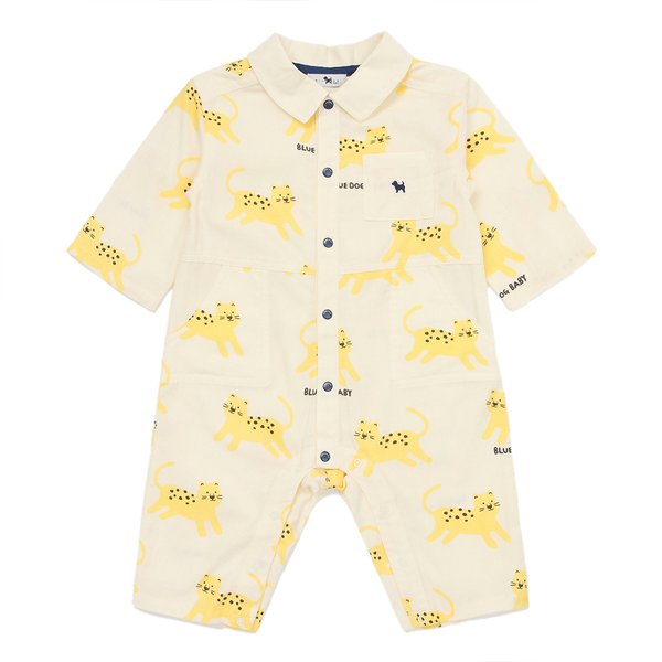 [여주점] [오프라벨 여주점] 블루독베이비 (CR) 치타 올오버 셔츠 우주복 (45113-601-03)