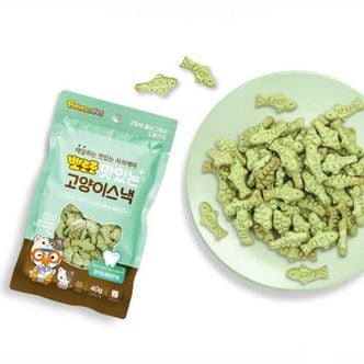  뽀로로 고양이 스낵 40g 참치+페퍼민트 x 12개 1박스