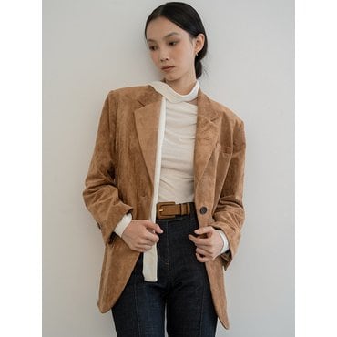 드팜므 CLASSIC OVERFIT SUEDE JACKET