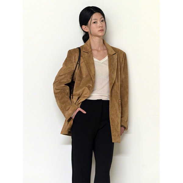[이성경]CLASSIC OVERFIT SUEDE JACKET