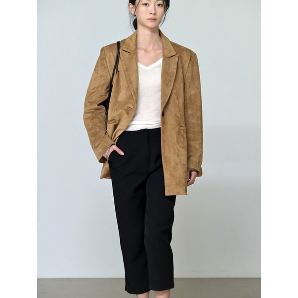 [이성경]CLASSIC OVERFIT SUEDE JACKET