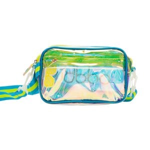 오드비 트와일라잇 홀로그램 네온 숄더백  블루 Blue Twilight Neon Hologram Neon Shoulder Bag