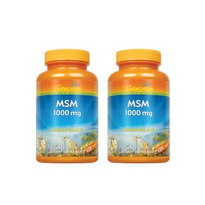 2개X  톰슨    MSM  클루코사민  영양제  1000mg  120정