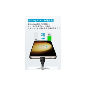 Anker 310 고내구 나일론 USB-C & 케이블 60W USB PD 대응 M