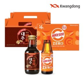 광동 대추쌍화 150ml 20병 + 비타500 제로 100ml 10병 (무료배송)