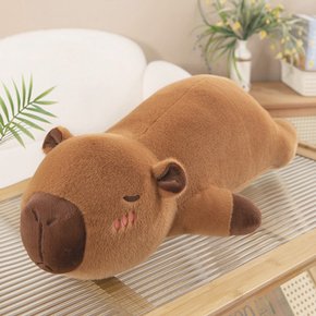 대형 카피바라 인형 64cm 동물인형 바디필로우 안고자는인형 베개
