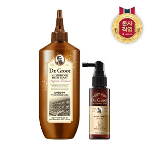 엘지생활건강 닥터그루트 마이크로바이옴 맥주효모 앰플 트리트먼트 250ml + 두피 영양 토닉 50ml