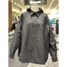 [제주점] [제주점] GOAL STUDIO RIPSTOP OVERSIZED SHIRT JACKET-BLACK-G4MJK103