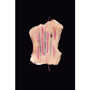 Rhizome Objet Brooch - Pink