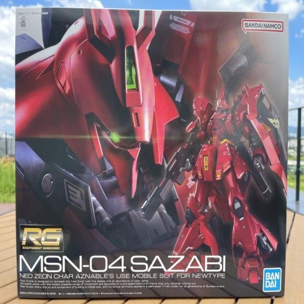 RG SAZABI 사자비 건담 144sc 29 MSN04