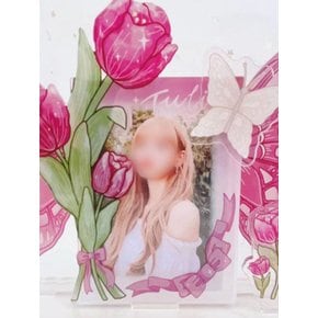 꽃의정원 아크릴 3D 포카 액자