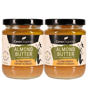 세레스 아몬드 버터 잼 스프레드 Ceres Almond Butter 220g 2개